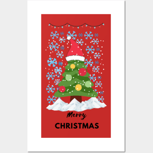 Christmas Tree Posters and Art